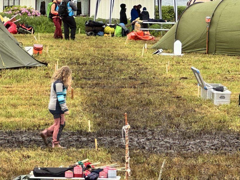 Regn gir gjørmete stier