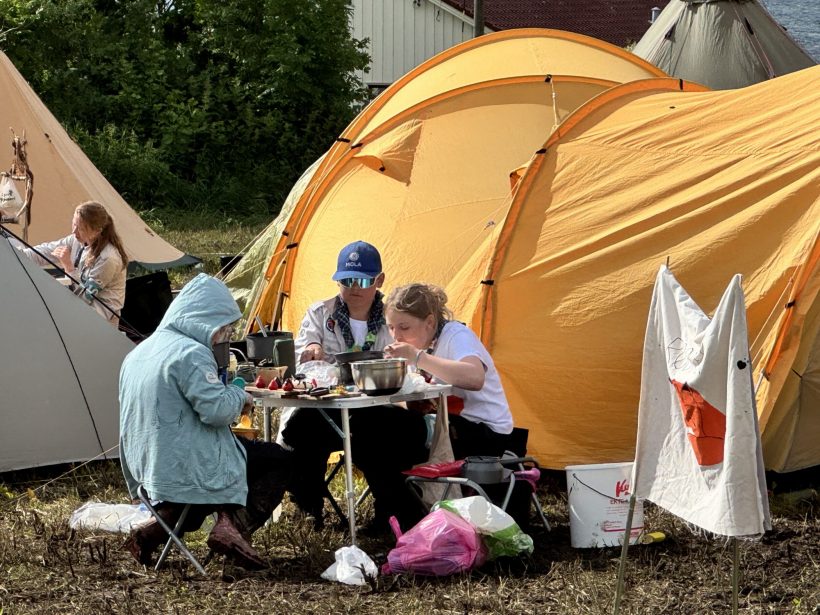Endelig kan maten spises