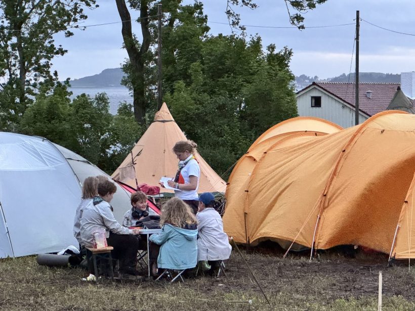 De fikk spilt og koset seg litt i kveldingen I går